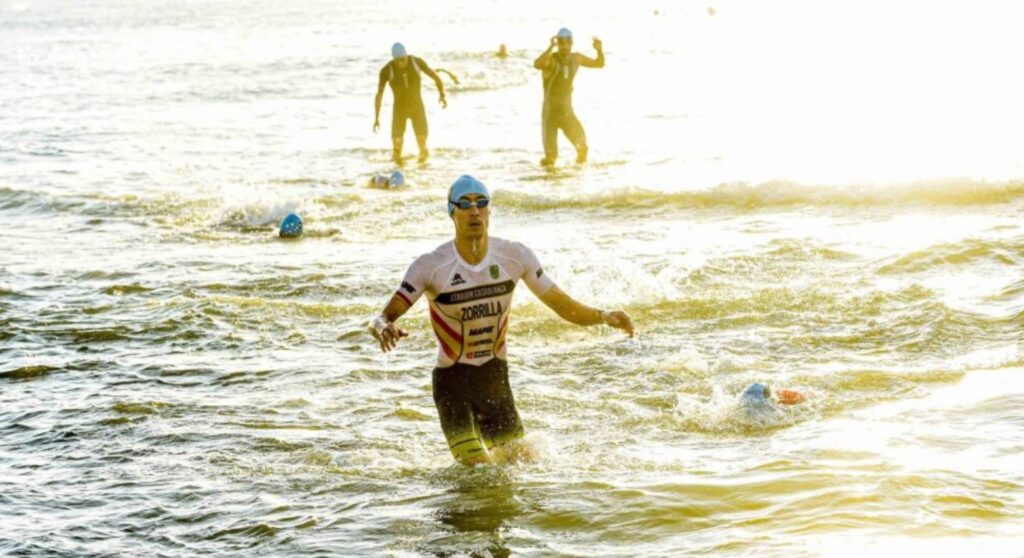 FETRI/ Imagen de la salida de natación