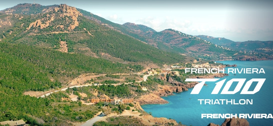 Cartel del T100 French Riviera