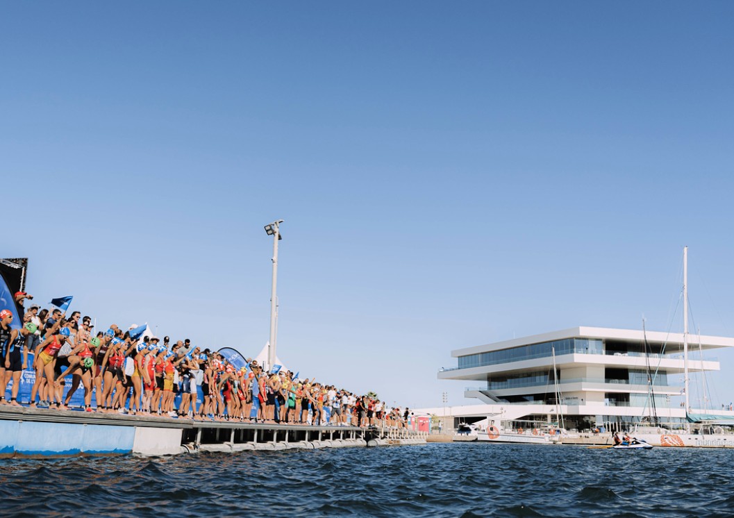 @worldtriathlon/Imagen de una prueba ITU en Valencia