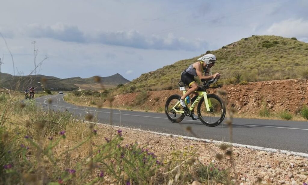 Instagram& Imagen del ciclismo en el Triatlón Cabo de Gata
