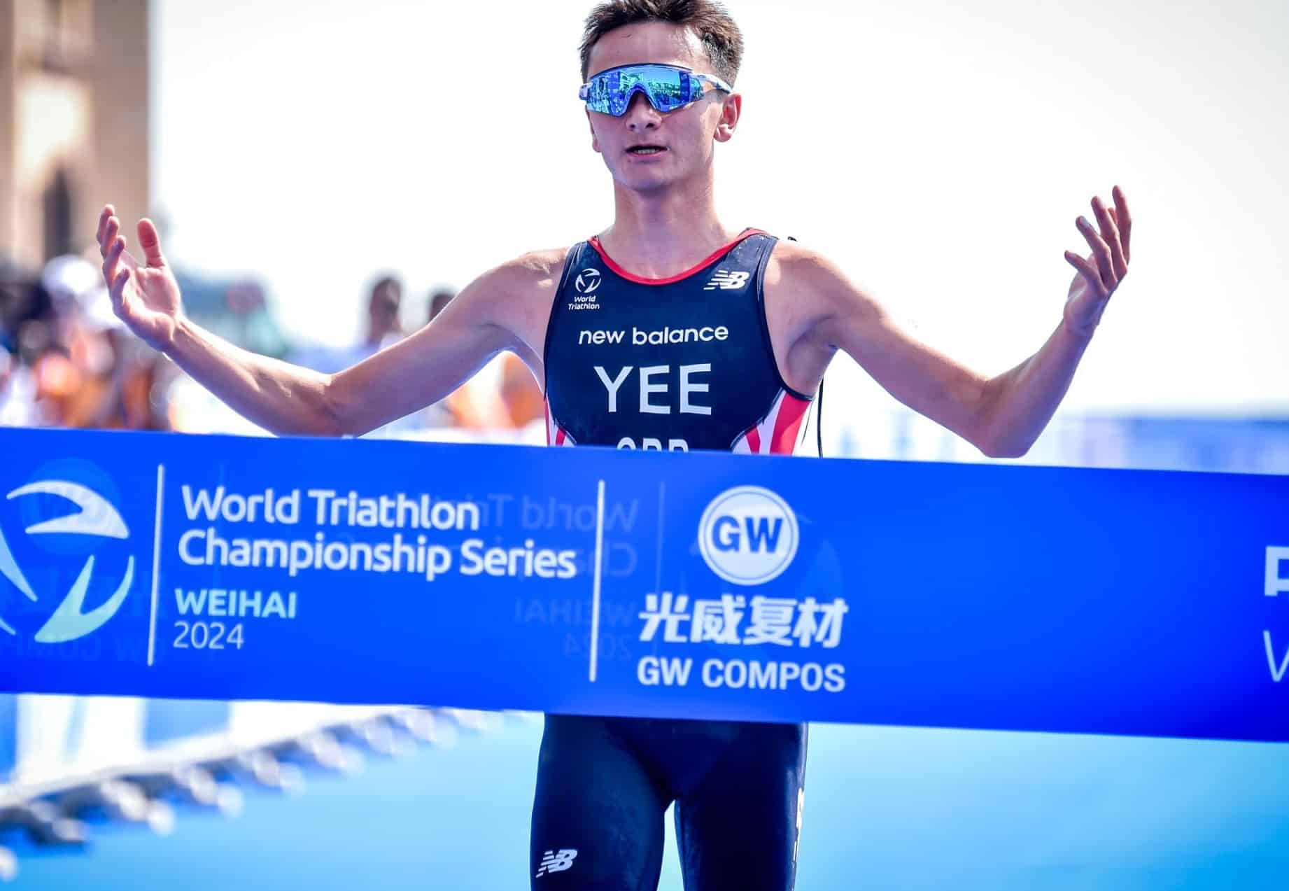 worldtriathlon/ Imagen de Alex Yee en las WTCS