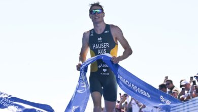 @worldtriathlon/Matt Hauser se impone en la Riviera