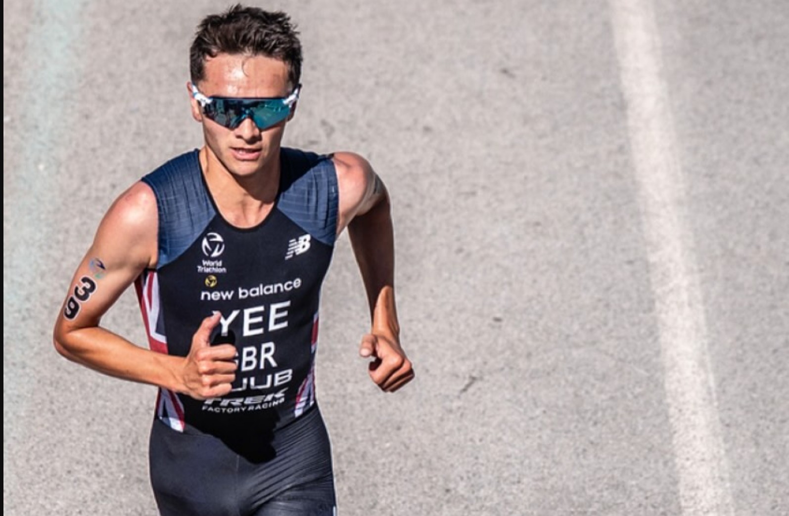 @worldtriathlon/ Imagen de Alex Yee en las WTCS