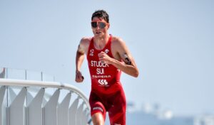 @worldtriathlon/Matt Hauser en competición