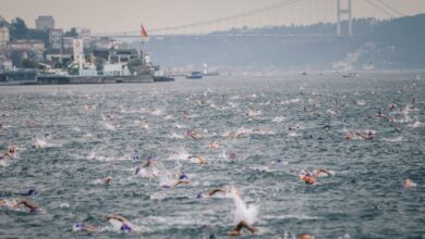 @swimtrek/ Imagen de la travesía Bosphorus Swim