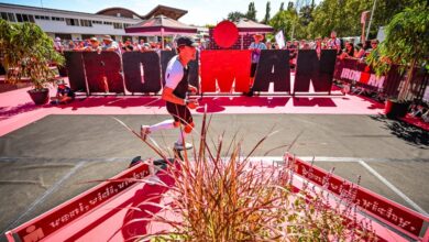 @gettyimages/ Imagen de un triatleta en el IRONMAN 70.3 Vichy