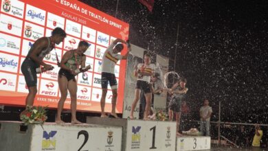 FETRI/ Imagen del Póidum sprint en Águilas