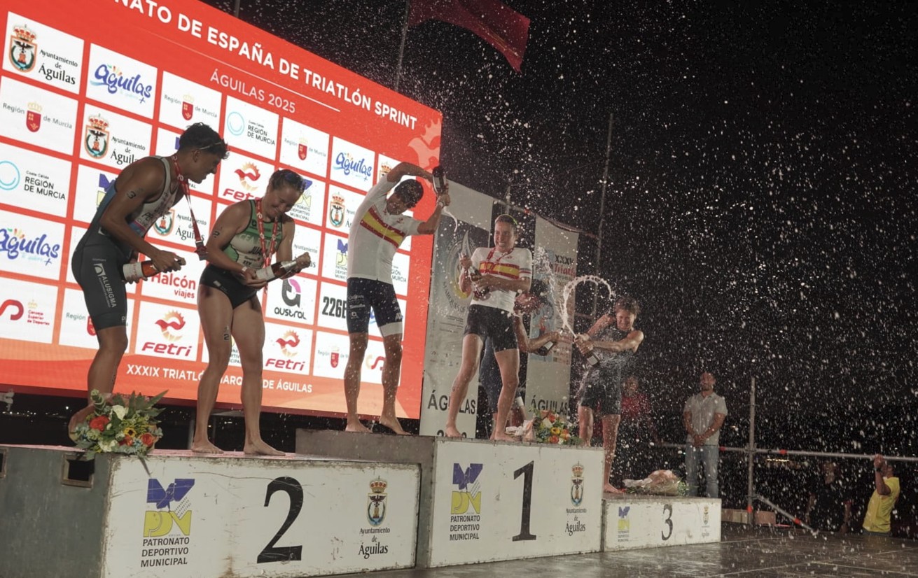 FETRI/ Imagen del Póidum sprint en Águilas