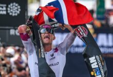 @gettyimages/ Casper Stornes ganando el mundial IRONMAN