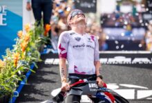 @gettyimages/ Casper Stornes ganando el Mundial IRONMAN de Niza
