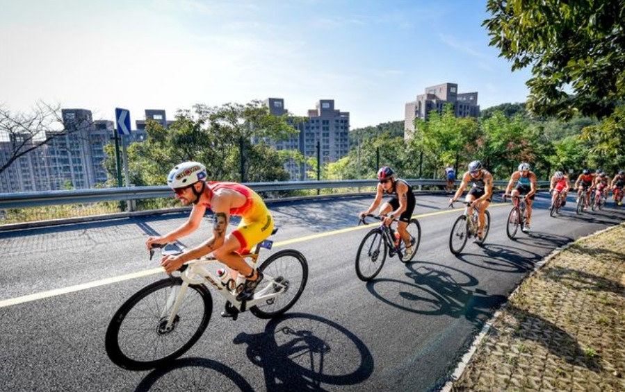 @worldtriathlon/ Imagen de la Copa del Mundo en Weihai