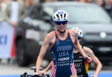 Instagram/ Gwen Jorgensen en competición