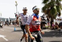 @ginesdiaz/ Imagen de Antonio Benito en el Mundial IRONMAN de Niza