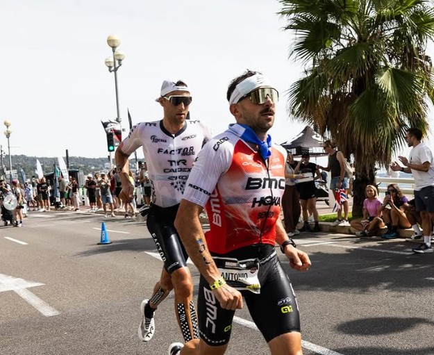 @ginesdiaz/ Imagen de Antonio Benito en el Mundial IRONMAN de Niza