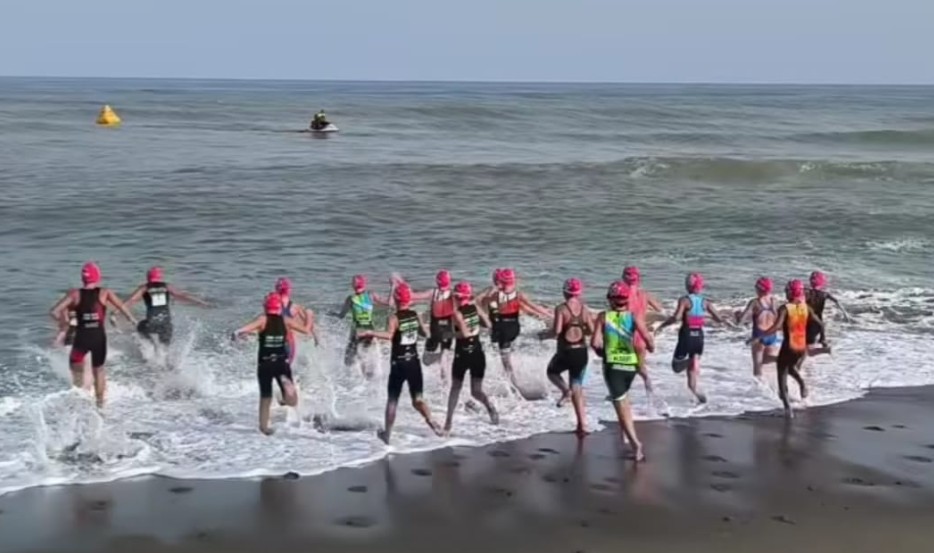 FETRI/ Imagen de la salida del Trimparables Torremolinos
