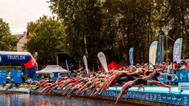 @worldtriathlon/ Imagen de la salida en Karlovy Vary