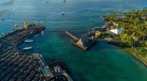 IRONMAN/ Imagen de la natación en Kona