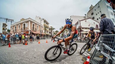 @FETRI/ Imagen de triatletas en Ibiza