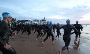 @gettyimages/ Imagen de la salida del IRONMAN Portugal