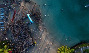 @gettyimages/Imagen de la natación en el Mundial IRONMAN