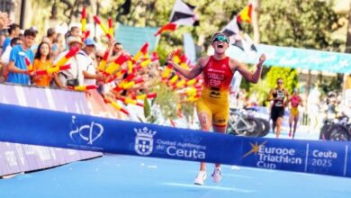 @FETRI/ Ana Carballo ganando en Ceuta