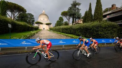 @worldtriathlon/ Imagen de la Copa del Mundo de Triatlón en Roma