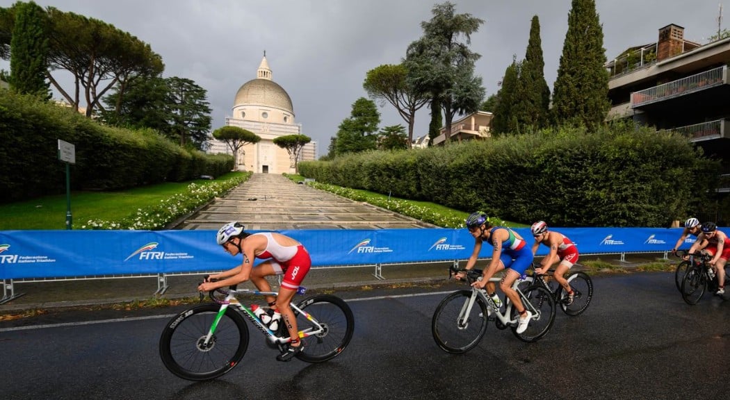 @worldtriathlon/ Imagen de la Copa del Mundo de Triatlón en Roma