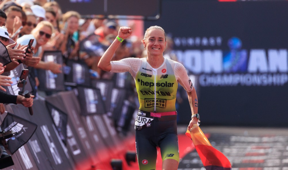 @gettyimages/ Laura Phillip ganando el mundial en Niza