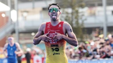 @wordltriathlon/ David Cantero en la Gran final de las WTCS 2025
