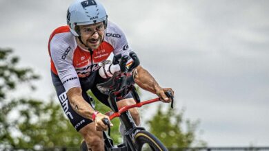 Instagram/ Antonio Benito sobre la bicicleta