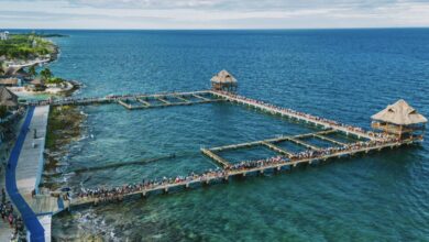 @ironman/ Imagen de la salida del IRONMAN Cozumel