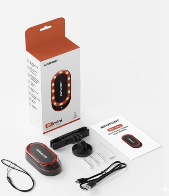 Test: iGPSPORT SR Mini: luz trasera con radar inteligente para tu seguridad en carretera - Artículos Material deportivo