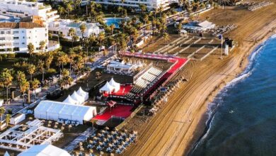 IRONMAN/ Imagen de la transición en Marbella