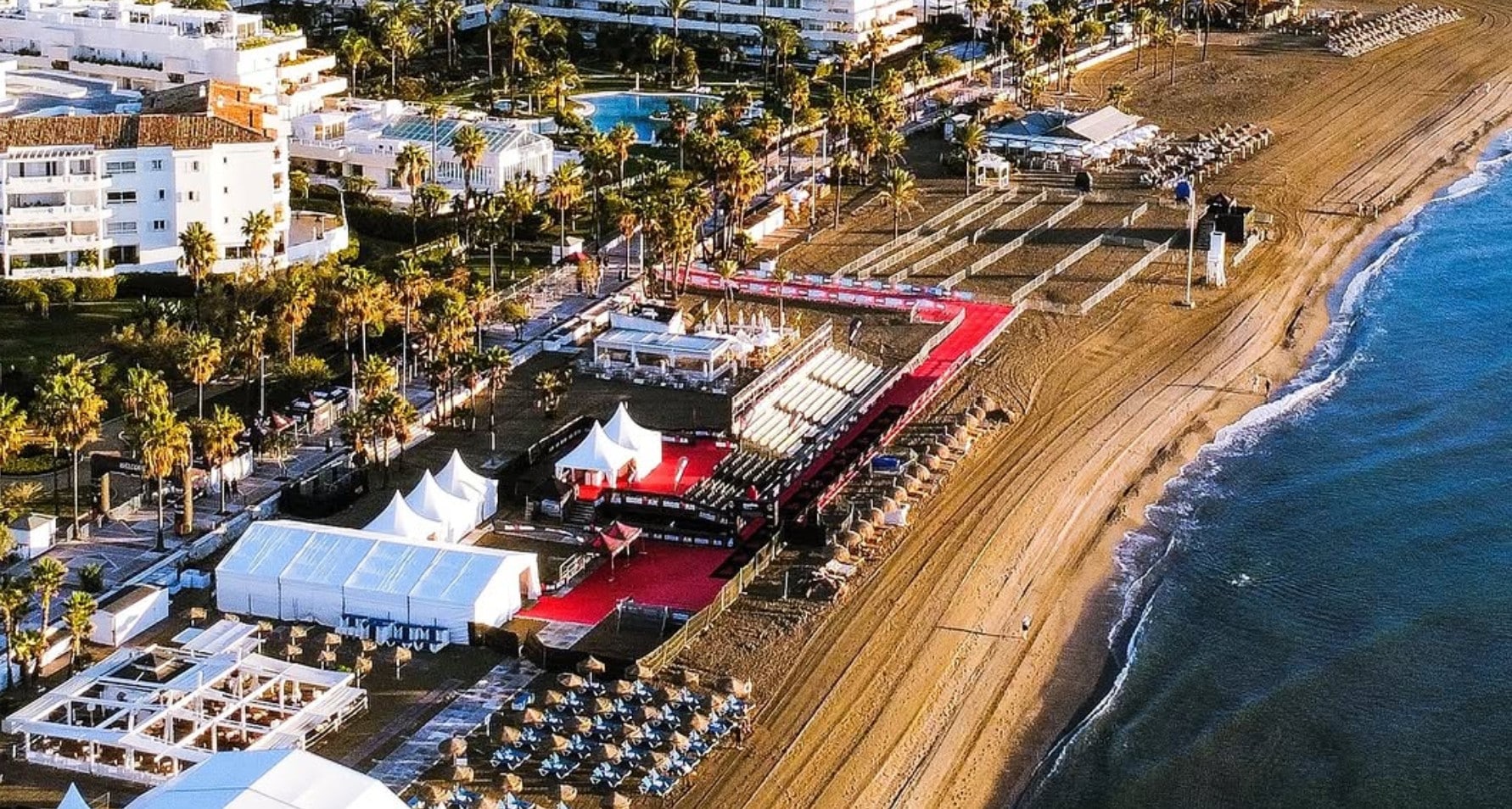 IRONMAN/ Imagen de la transición en Marbella