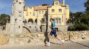 @gettyimages/una triatleta corriendo en Cascais