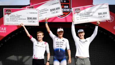 @gettyimages/ Pódium de las IRONMAN PRO SERIES 2025