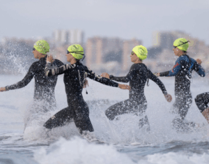 Instagram/ Imagen de la salida del Epic Triathlon