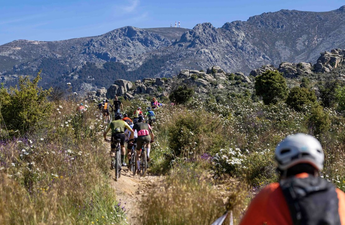Imagen de una prueba MTB en Madrid