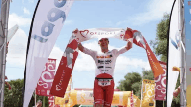 Instagram /Paco de la Hoz ganando el Half de Sevilla