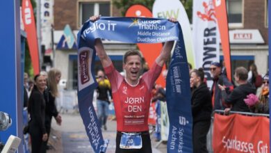 @worldtriathlon/ La meta del Powerman Middle Distance Duathlon Championship