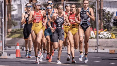 Instagram/ Españolas corriendo en una Copa el Mundo de Triatlón