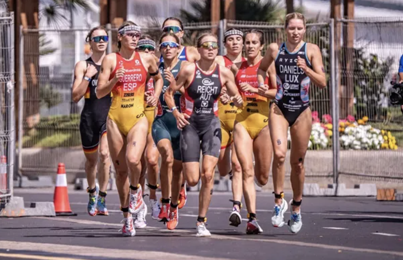 Instagram/ Españolas corriendo en una Copa el Mundo de Triatlón