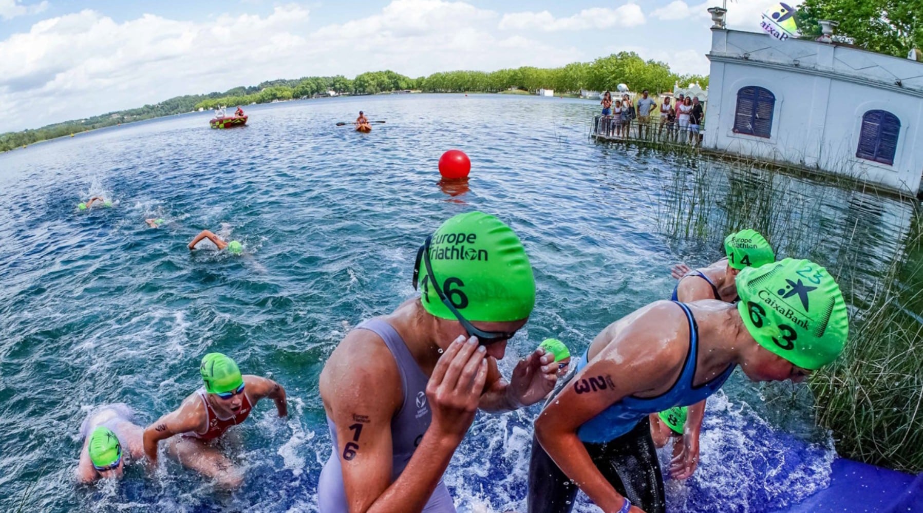 @triathlon/ Imagen de una prueba ITU en Banyoles