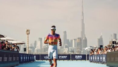 @t100triathlon /Vincent Luis en el T100