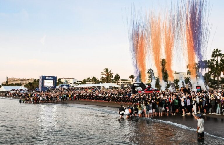@gettyimages/ Imagen de la salida del IRONMAN 70.3 Marbella