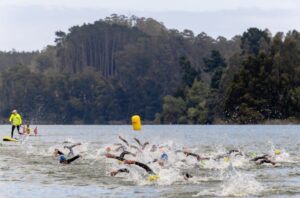 @worldtriathlon/ Imagen de la natación en una World Cup