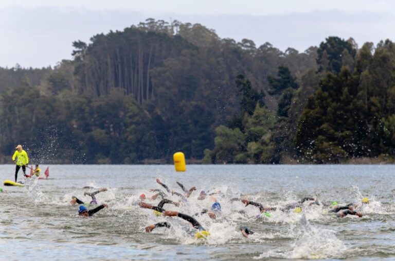 @worldtriathlon/ Imagen de la natación en una World Cup