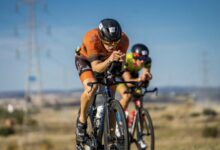 FETRI/ Triatletas sobre una "cabra" en pruebas FETRI