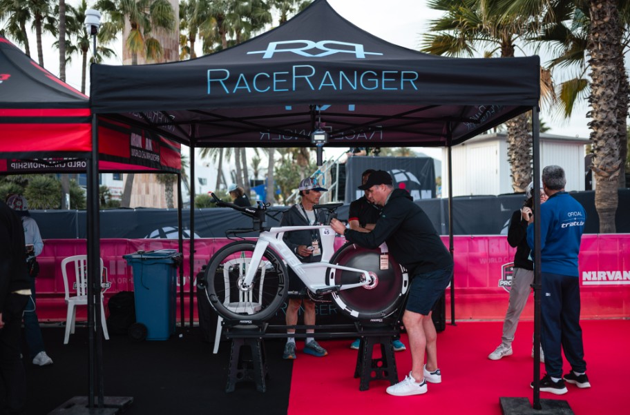 IRONMAN/ Imagen de montaje del Raceranger