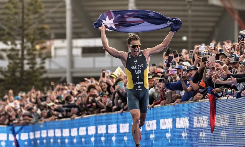 @worldtriathlon/ Matt Hauser en las WTCS 2025